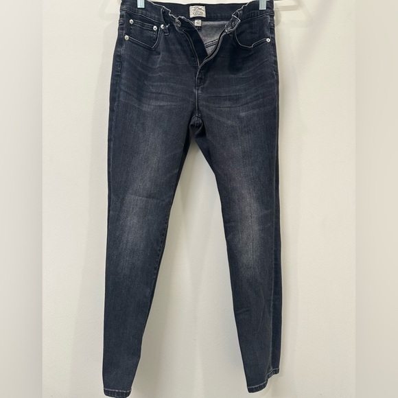 J. Crew Denim - J. Crew Black Stone Wash Toothpick Jean